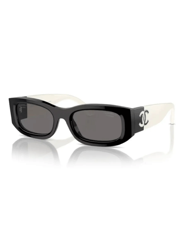 Kính mát Chanel CH5525 1656T8 | Màu trắng đen, Unisex, Chống UV