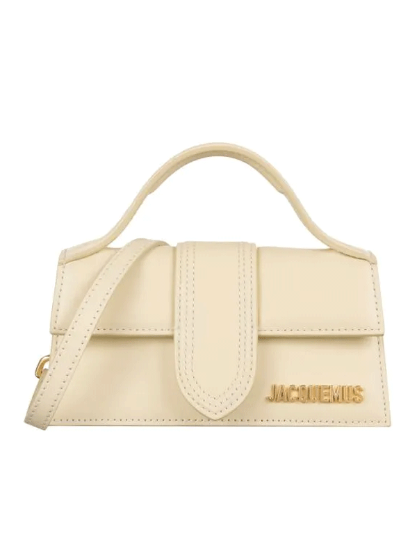 Túi xách Jacquemus BAM 18 Ivory | Da cao cấp (213BA006-3060-120)
