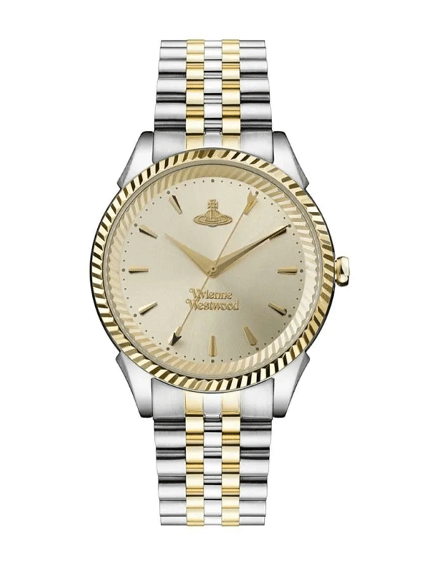 Đồng hồ Vivienne Westwood Seymour Watch | Dây thép không gỉ màu vàng bạc