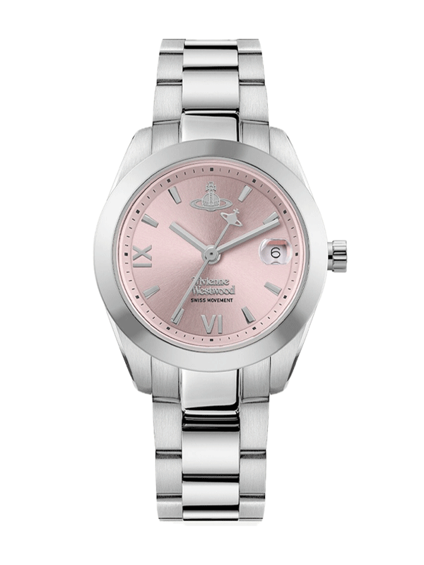 Đồng hồ nữ Vivienne Westwood Fenchurch Pink Silver 29mm (VV292PKSL)