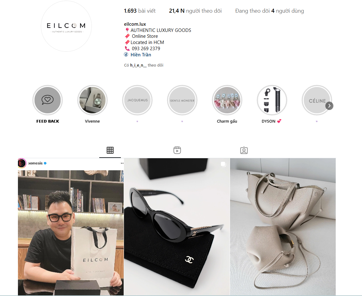 instagram eilcom.luxury